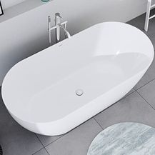 Bild für Duravit Freistehende Badewanne DuraMuna in Weiß glänzend 150x75 cm
