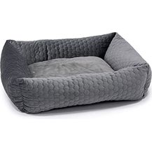 Bild für Karlie Liegebett Velvet L: 65 cm B: 60 cm H: 20 cm dunkelgrau