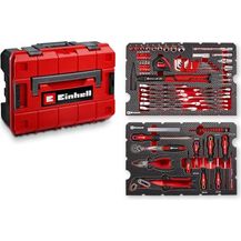 Bild für Einhell E-CASE 80-tlg. Werkzeugkoffer (Werkzeug-Set im robusten, stapelbaren Kunststoffkoffer)