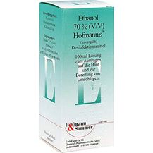 Bild für ETHANOL 70% V/V Hofmann`s 100 ml