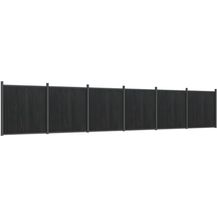 Bild für vidaXL Gartentor Zaunelement Grau 1045x186 cm WPC