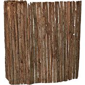casa.pro Rindenmatte Sichtschutzmatte Sichtschutz Baumrinden Zaun 100 x 500 cm