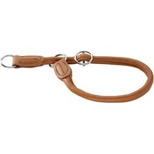 Bild für Hunter Dressurhalsung Round & Soft Elch-Leder cognac M-L