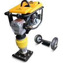 Bild für BAMATO Vibrationsstampfer V-85G mit Fahrwerk
