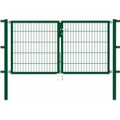 Alberts Doppeltor Flexo mit Zubehör | grün | Breite 200 cm | Höhe 100 cm 
(648060)