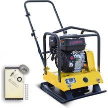 Bild für BAMATO Rüttelplatte R-100 mit Gummimatte & Zubehörkit