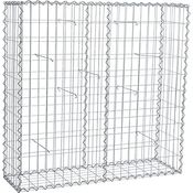 Gabione Steingabionen Steinkorb Gabionen Wand Drahtkorb 100 x 100 x 30 cm