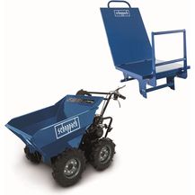 Bild für Scheppach Dumper DP3100 Benzin Motorschubkarre Muldenkipper 300kg &Flachpritsche