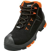 Bild für Uvex 65092  Unisex  Erwachsener  Sicherheitsstiefel  Schwarz  Orange  ESD  S3  SRC  Schnürverschluss