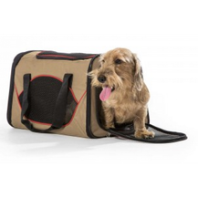 Bild für Hunter Tragetasche Kansas beige-rot 48x30x30 cm