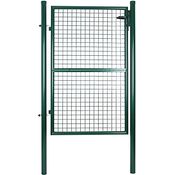 Gartentür Gartentor Wellengitter Tür Inkl. Schloss 150 x 106cm GGD200G - Grün