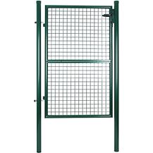 Bild für Gartentür Gartentor Wellengitter Tür Inkl. Schloss 150 x 106cm GGD200G