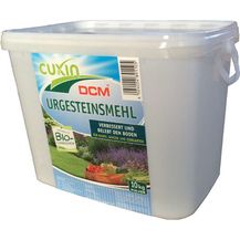 Bild für Cuxin DCM Urgesteinsmehl 10 kg Eimer Bodenhilfsstoff Garten Gemüse Ziergärten