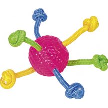 Bild für Nobby TPR Ball mit Spielseilen Ø 8 cm