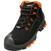 Uvex 2 6509243 ESD Sicherheitsstiefel S3 Schuhgröße (EU): 43 Schwarz, Orange 1 Paar