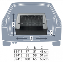Bild für Trixie Transportbox Journey M: 88 × 58 × 51 cm