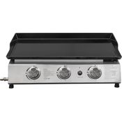 JUSTUS BBQ-Gas-Plancha Grilleau 3, 61 x 34 cm, Gasgrill mit 3 Grillzonen, je 2,5 kW Brennerleistung