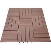 HOME DELUXE WPC Holzfliesen BAVARO - Hellbraun