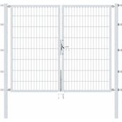 Alberts Doppeltor Flexo mit Zubehör | feuerverzinkt | Breite 200 cm | Höhe 160 cm 
(647858)