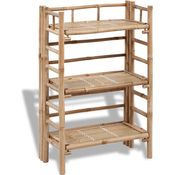 Pflanzenständer 3 Ablagen Bambus