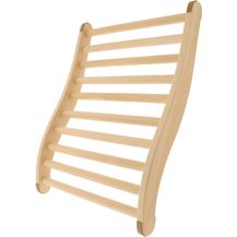 Bild für Hofmeister Rückenlehne Lindenholz 51 cm Rückenstütze S-Form Kopfstütze Liege
