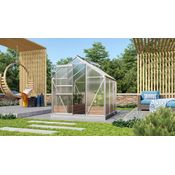 Vitavia Gewächshaus "Venus 3800", aluminium eloxiert, 3,8 m²,4 mm HKP