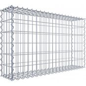 Gabiona Gabione 100 cm x 60 cm x 20 cm (L x H x T), Maschenweite 5 cm x 10 cm, Spirale