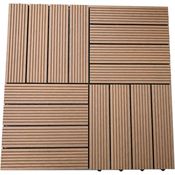 HOME DELUXE WPC Holzfliesen BAVARO - Teak