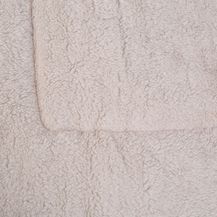 Bild für Wolters Reisedecke mit Schaffell-Imitation braun 100x75cm