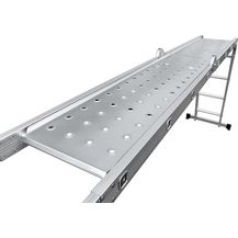 Bild für Craftfull Arbeitsplattform für Mehrzweckleiter CF-104A Leiter Gerüst Arbeitsbühne (CF-104A 4x4)