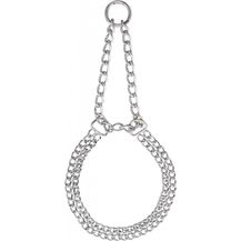 Bild für Nobby Kettenwürger zweireihig chrom L: 50 cm Ø 2,5 mm  Größe S-M