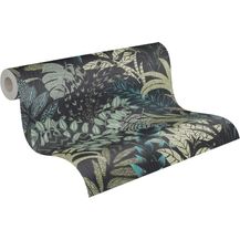 Bild für Livingwalls Vliestapete Metropolitan Stories Dschungeltapete Nala Cape Town Grün