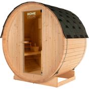 HOME DELUXE Outdoor Fasssauna LAHTI - M, 185 x 120 x 185 cm