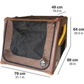 TAMI M - Auto & Home Hundebox aufblasbar mit Airbagfunktion