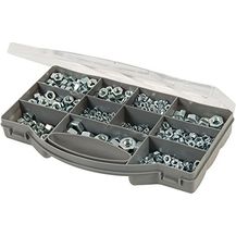 Bild für FIXMAN Sechskantmuttern verzinkt Muttern Sortiment 1000 teilig M3 bis M12