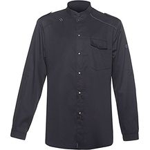 Bild für KARLOWSKY Kochhemd New-Identity schwarz 60