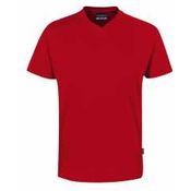 HAKRO V-T-Shirt Classic Herren #226 Gr. S rot