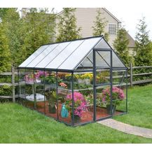 Bild für Palram Gewächshaus Hybrid 6x10 grau