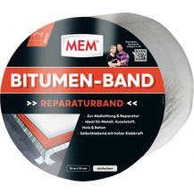 Bild für MEM Bitumen-Band 10 m x 10 cm alu