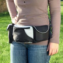 Bild für Trixie Dog Activity Hüfttasche Baggy Belt Gurt: 62-125 cm schwarz-grau