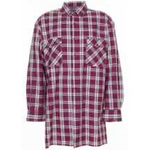 Bild für Planam Flanellhemd 2001 Gr. 45-46 rot kariert