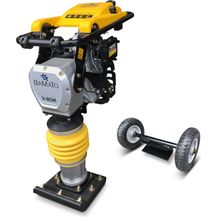 Bild für BAMATO Vibrationsstampfer V-85K mit Fahrwerk (schmale Ausführung)