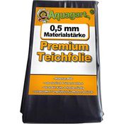 Teichfolie PVC 9m x 2m 0,5mm schwarz Folie für den Gartenteich