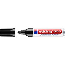 Bild für Edding Permanentmarker 550 schwarz Strich-B.3-4mm Rundspitze EDDING VE: 10