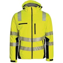 Bild für Winter-Warnschutzsoftshelljacke PREVENT TRENDLINE  Gr.M gelb-schwarz PREVENT TRENDLINE