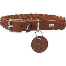 Bild für Hunter Hunde-Halsband Solid Education Special cognac S-M