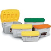 Streugutbehälter SB 550, Polyethylen, 550 l, Deckel orange