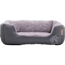 Bild für Hundebett Hundekissen Haustierbett 75x60x19 cm Hundekorb Hundesofa Dunkelgrau