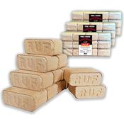 30 Kg Holzbriketts 100% Buche Hartholzbriketts RUF Kamin Ofen Grill Feuerstelle ...