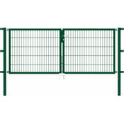 Alberts Doppeltor Flexo mit Zubehör | grün | Breite 250 cm | Höhe 100 cm 
(648169)